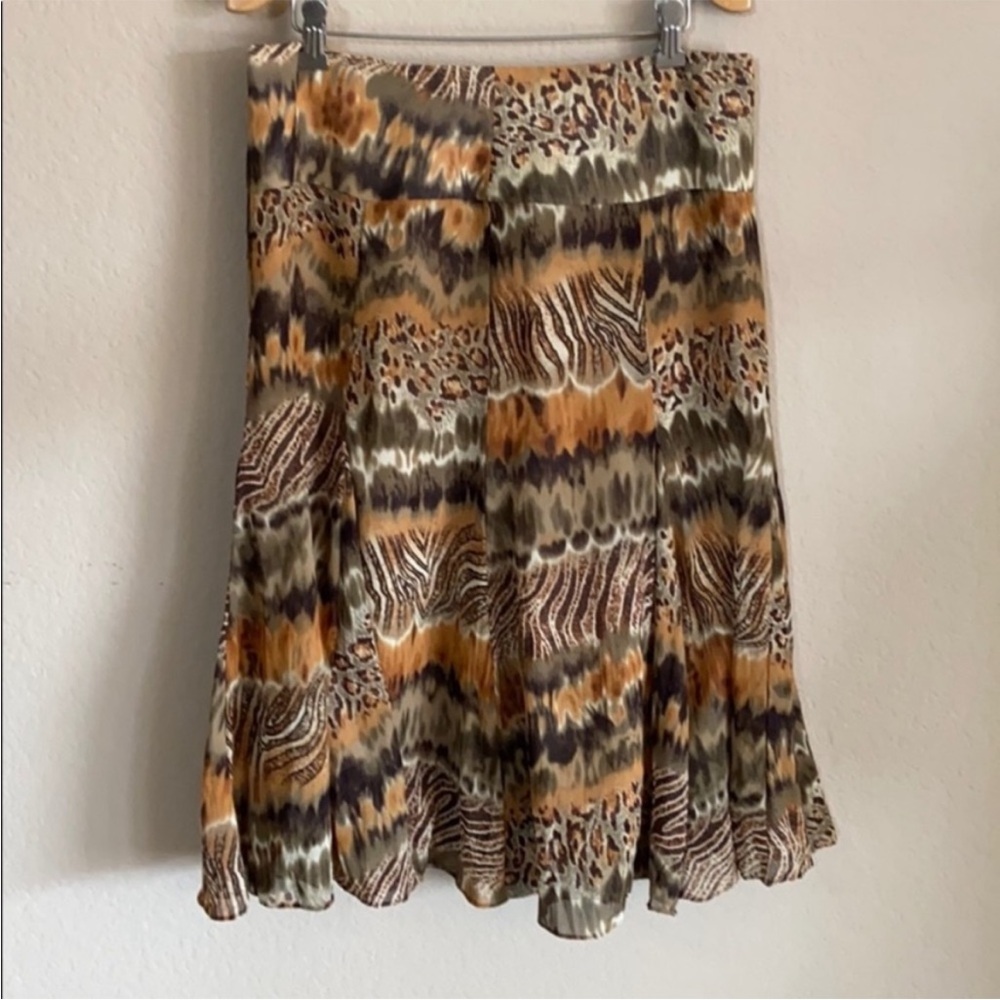 Christopher & Banks animal print skirt.